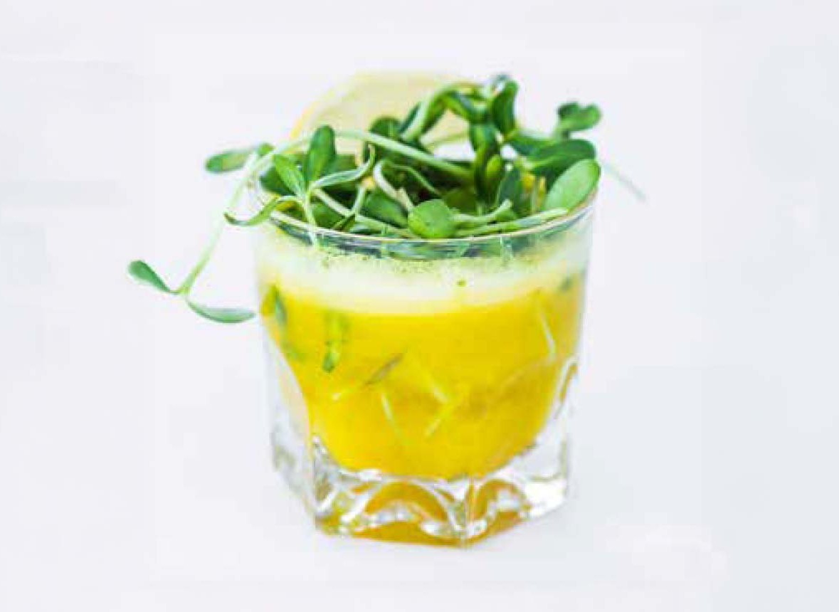 Yellow magic potion